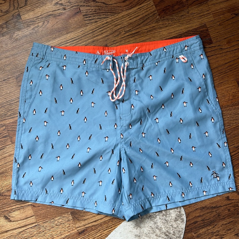 NWOT Penguin by Munsingwear Swim Trunks
